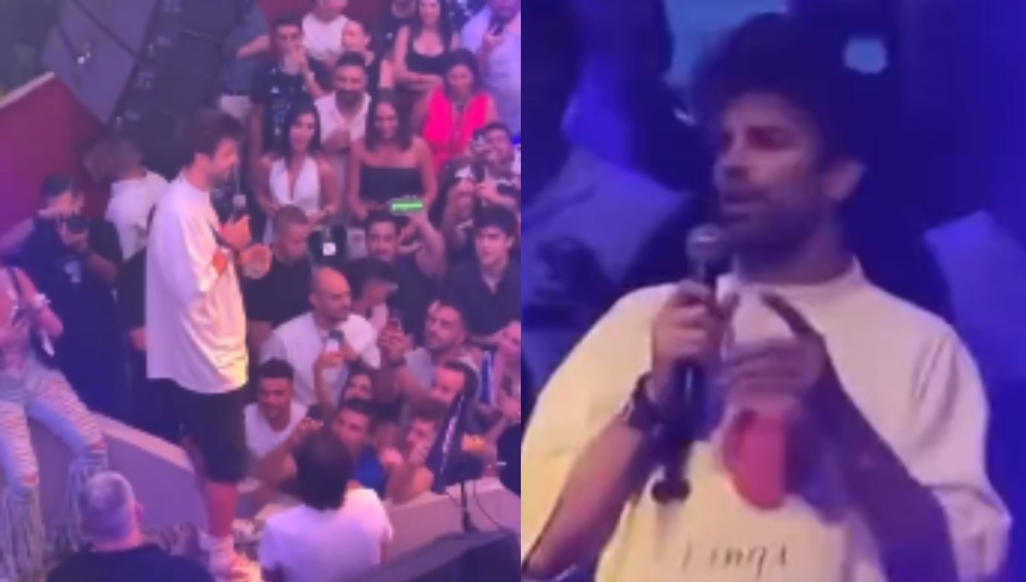 No dejan descansar a Piqué y a donde va le recuerdan a Shakira.