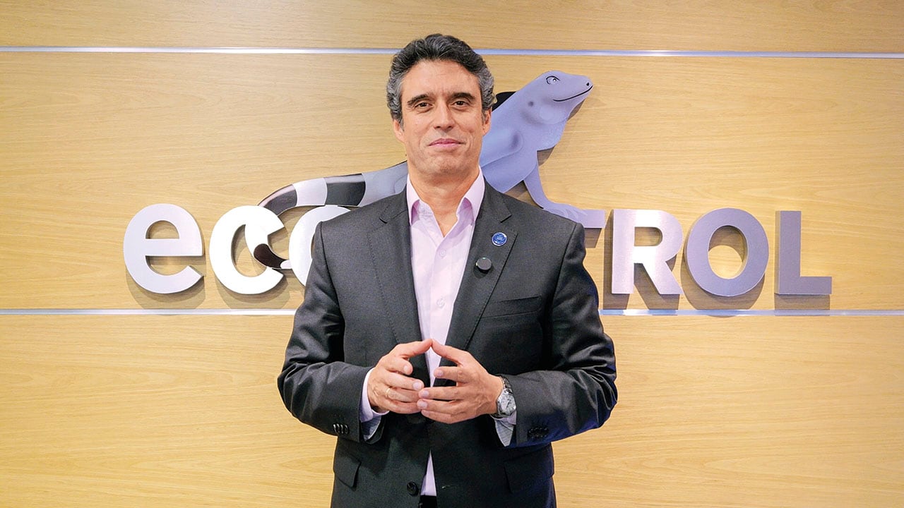 Camilo Barco Muñoz, vicepresidente corporativo y presidente (e) de Ecopetrol, ante ausencia del titular del cargo, Ricardo Roa.