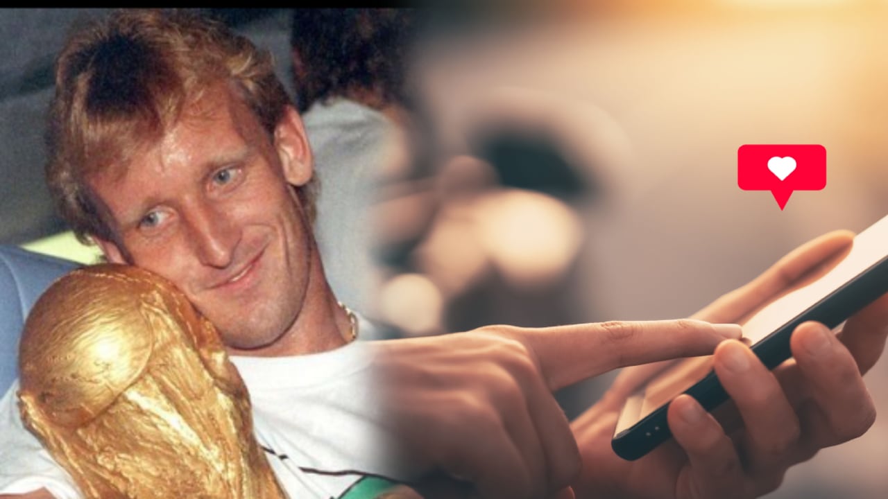 Andreas Brehme dejó en evidencia a su esposa durante una transmisión en vivo con sus fans.