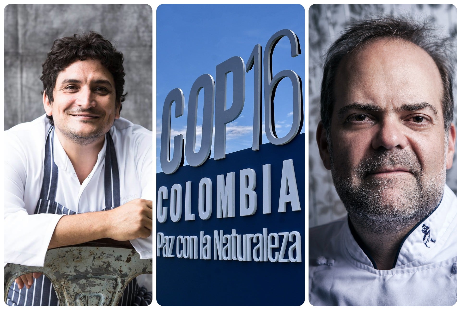 Los chef Mauro Colagreco y Harry Sasson estarán el domingo 27 de octubre en un evento en la COP16.