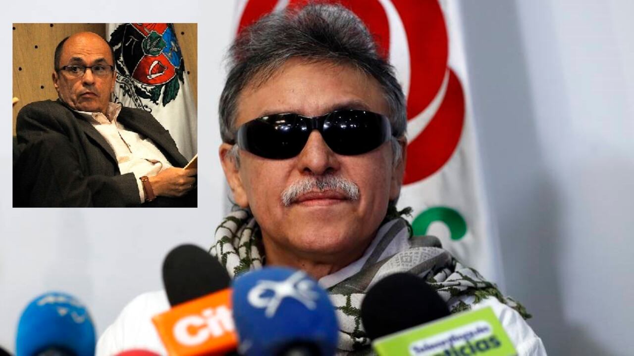 Jesús Santrich y el profesor Jairo Estrada