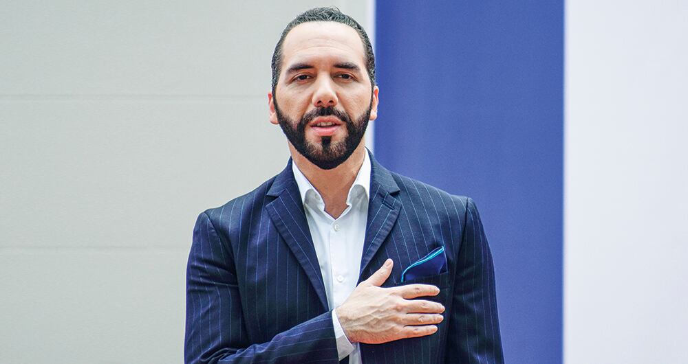 Nayib Bukele, presidente de El Salvador. 