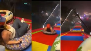 Mujer de 28 años falleció tras caer de un tobogán en Norte de Santander. - Redes sociales