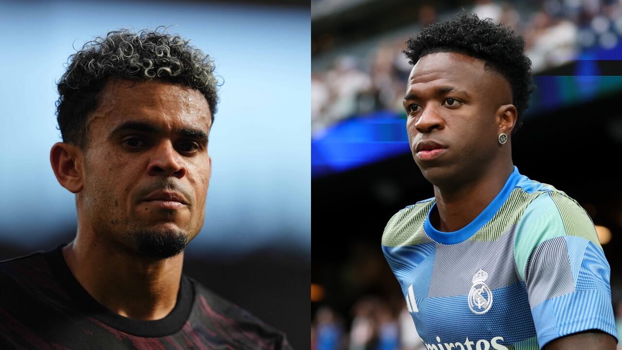 Luis Díaz y Vinicius Junior.