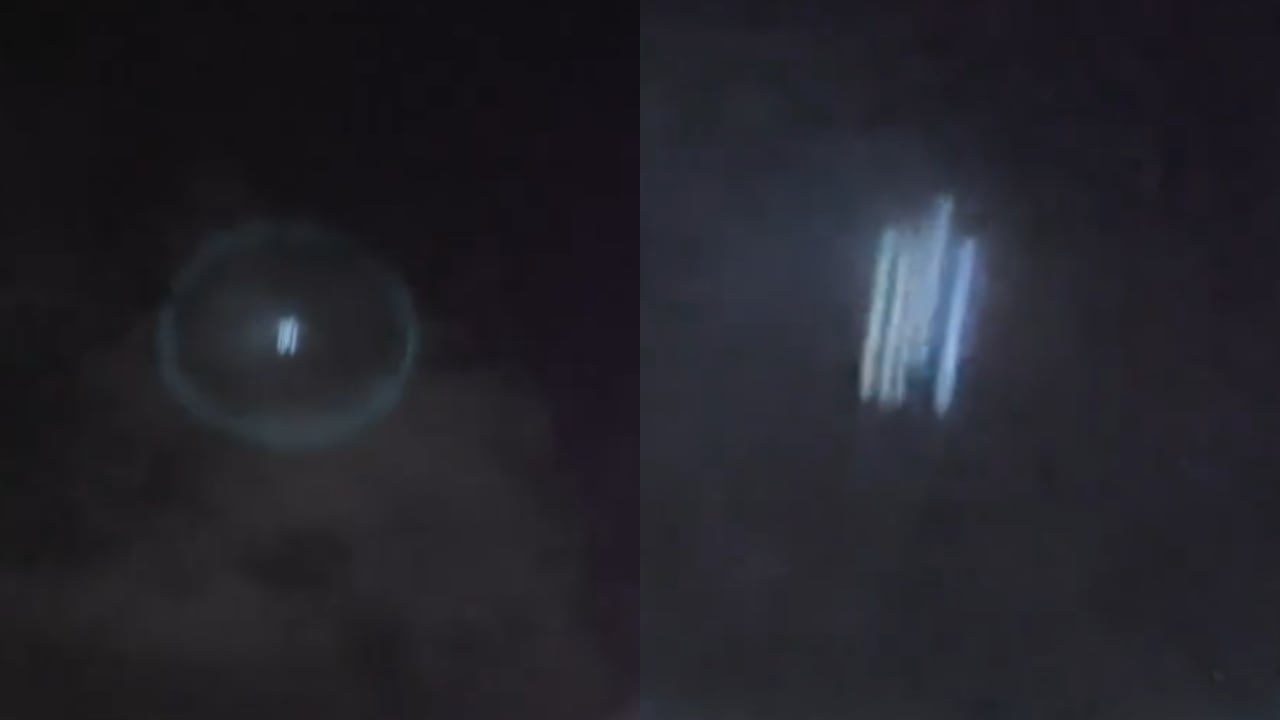 Imágenes del objeto extraño captado volando por Bogotá.