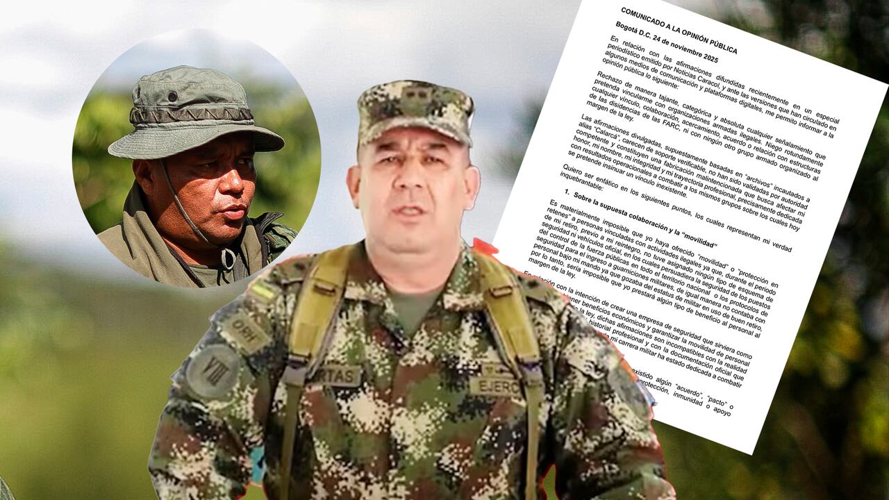 Se trata del general Juan Miguel Huertas.