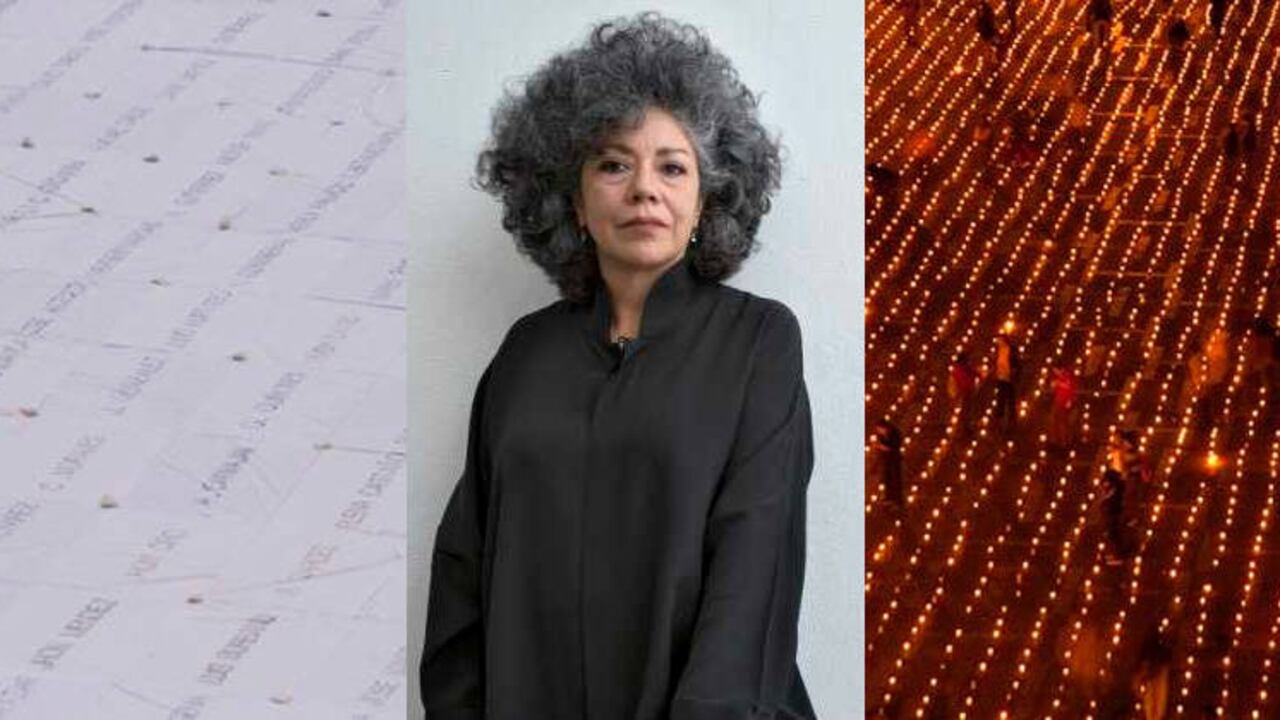 El conflicto y sus víctimas son los principales temas de la obra de Doris Salcedo, y sobre todo de la serie 'Actos de duelo'.