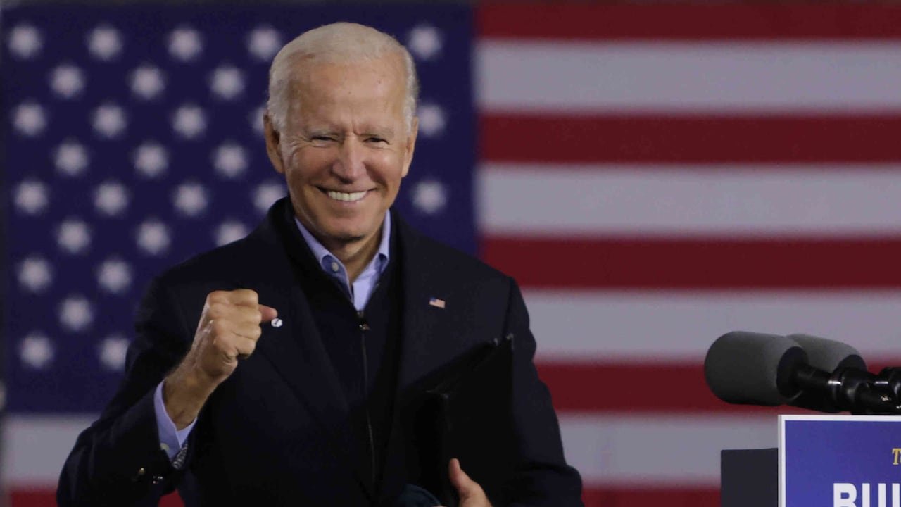 Joe Biden, candidato presidencial de Estados Unidos.