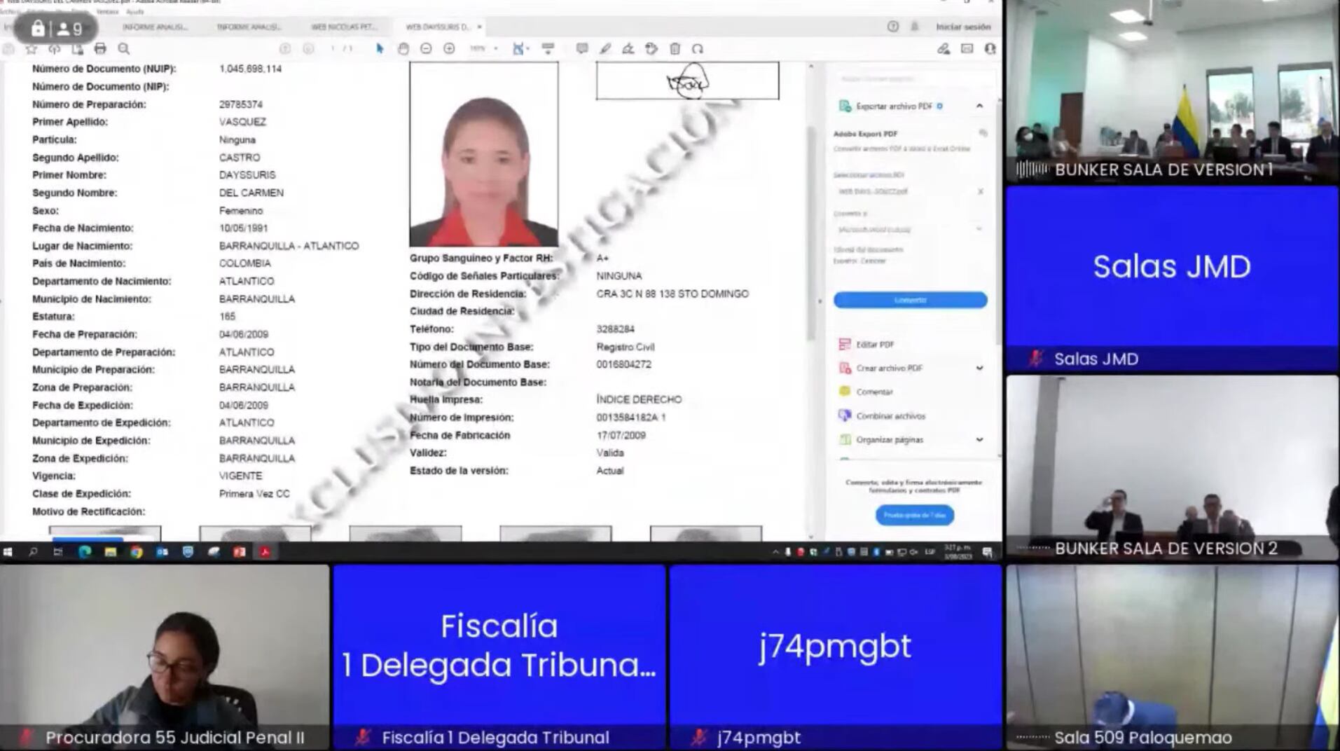 Audiencia legalización de captura Nicolás Petro