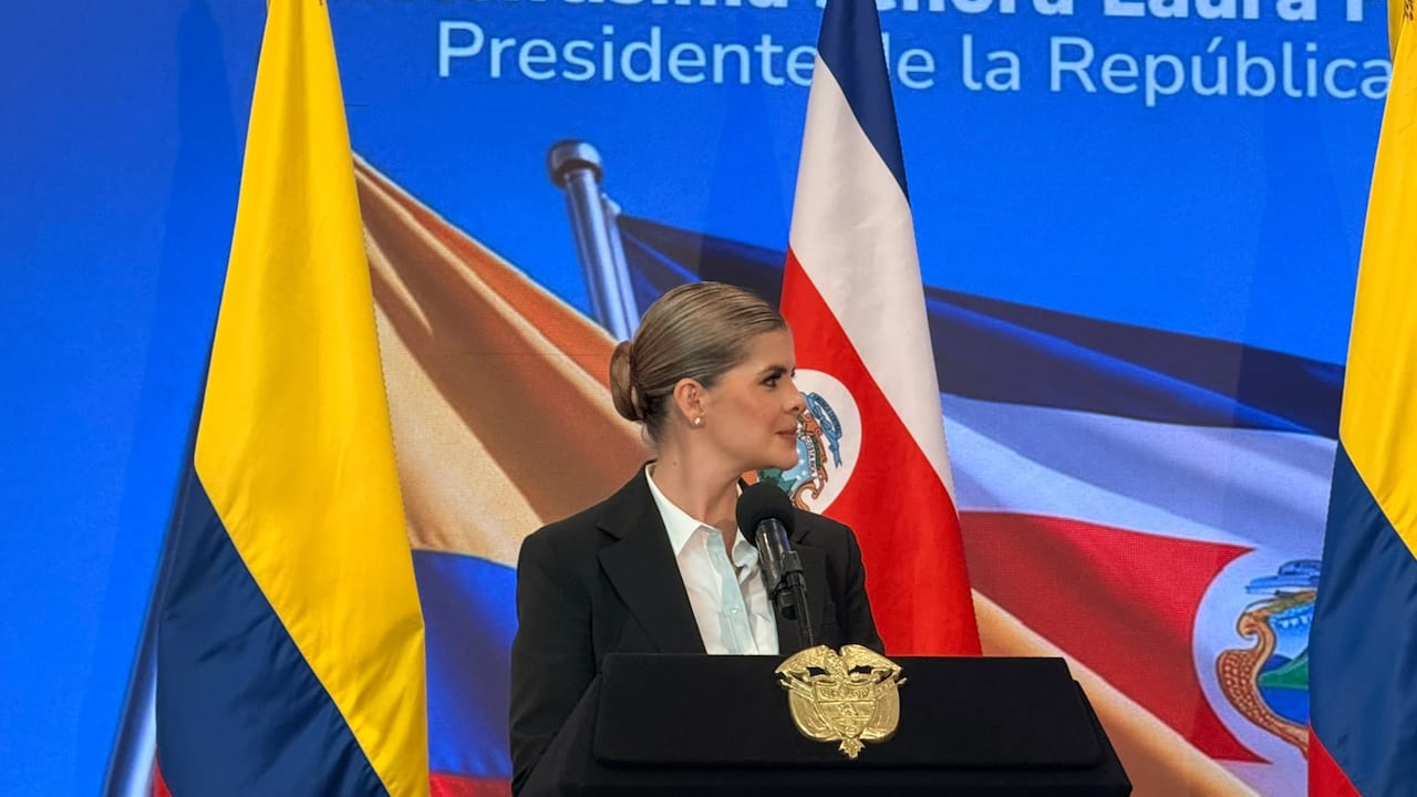 La presidenta de Costa Rica, Laura Fernández.