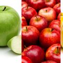 Los colores de las manzanas pueden influir en los nutrientes que aporta al organismo.