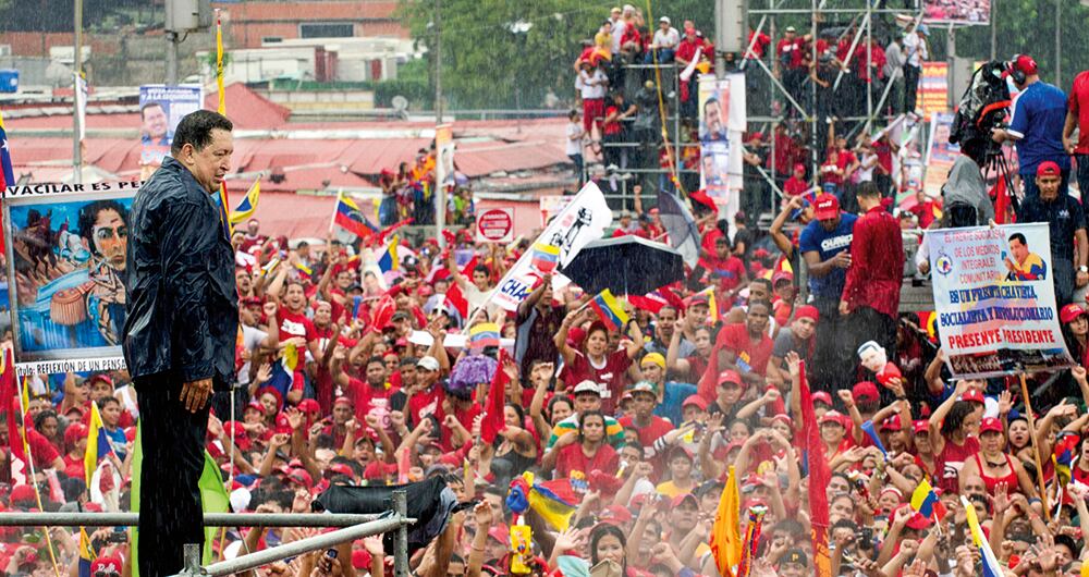 Hugo Chávez.