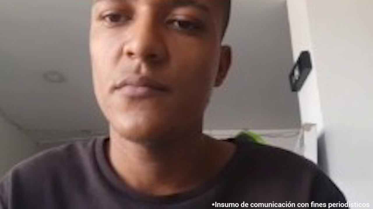 Jesser Josué Rodríguez Altamar, durante las audiencias concentradas.