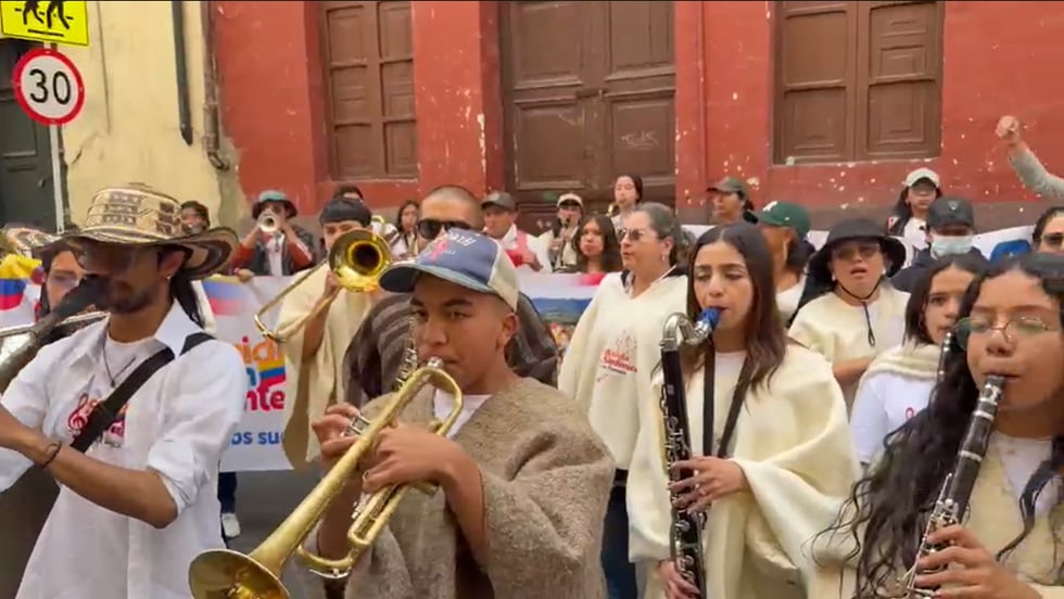 Banda Sinfónica de Samacá solicitó el apoyo del Gobierno nacional.