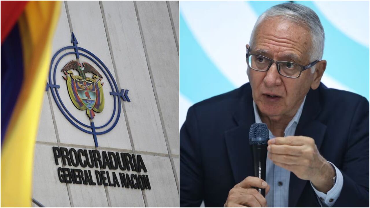 La Procuraduría y el ministro de Salud, Guillermo Jaramillo.