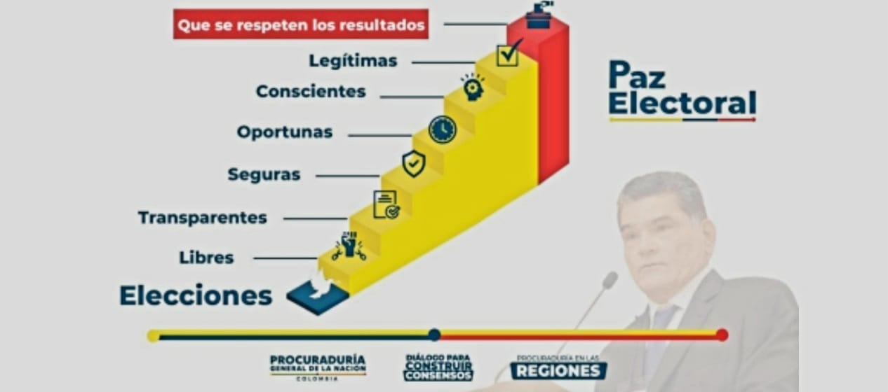 La campaña Paz Electoral busca garantizar la transparencia, la seguridad y la legitimidad del proceso electoral de 2026.
