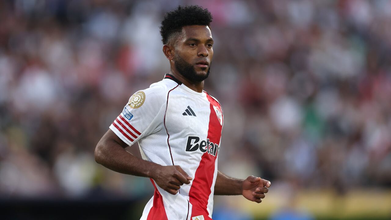 Miguel Ángel Borja, colombiano al servicio de River Plate.