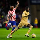 Dembelé anotó el único tanto del partido a los 22 minutos