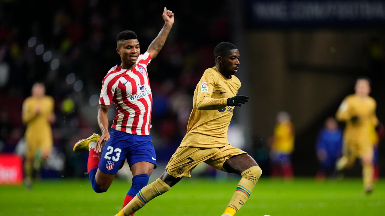 Dembelé anotó el único tanto del partido a los 22 minutos.