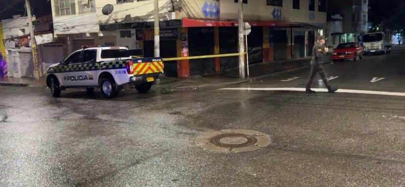 El crimen ocurrió en el barrio San Francisco.