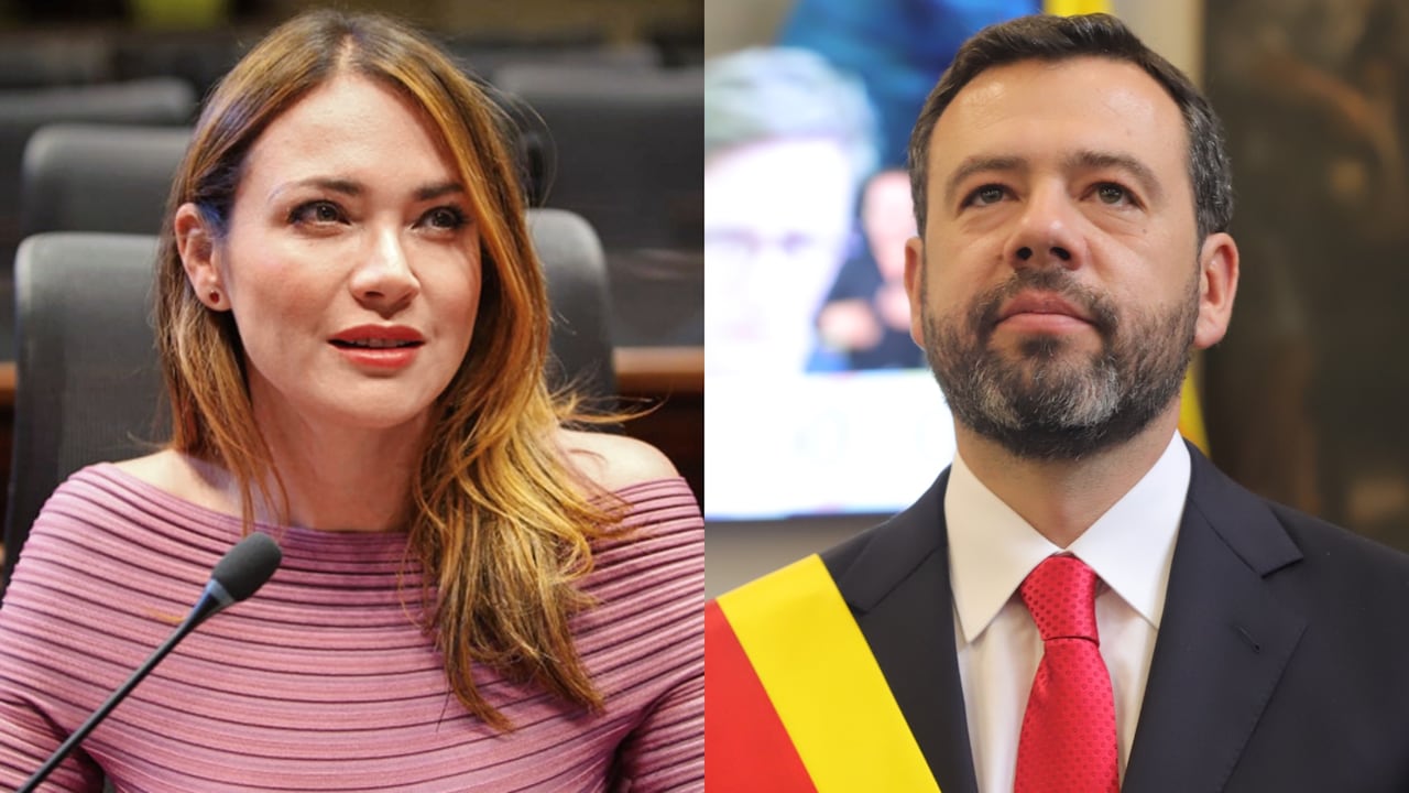 Carolina Arbeláez y Carlos Fernando Galán.