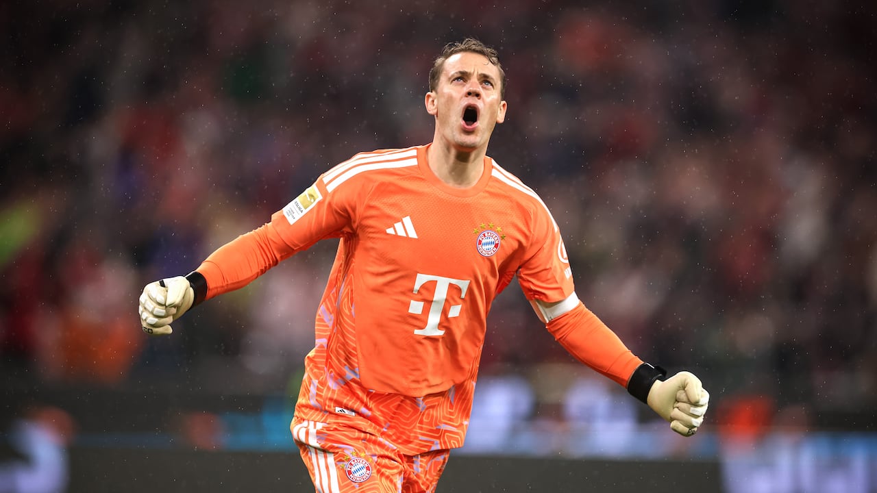 Manuel Neuer contra el Stuttgart.