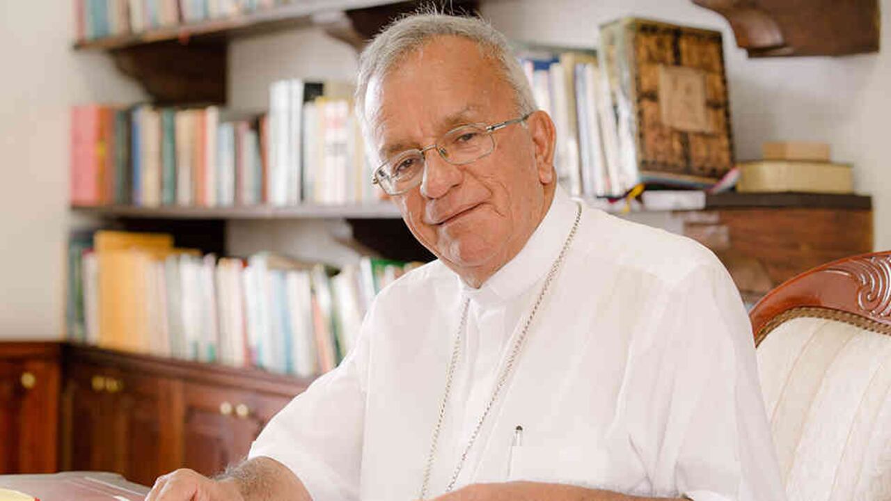 Monseñor Jorge Enrique Jiménez, arzobispo de Cartagena.