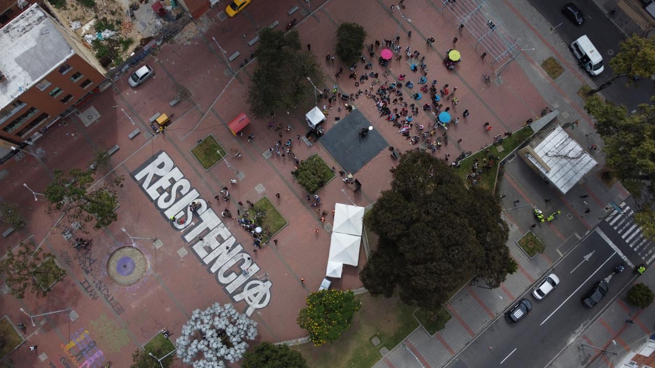 El expendio y consumo de drogas es evidente en este sector.