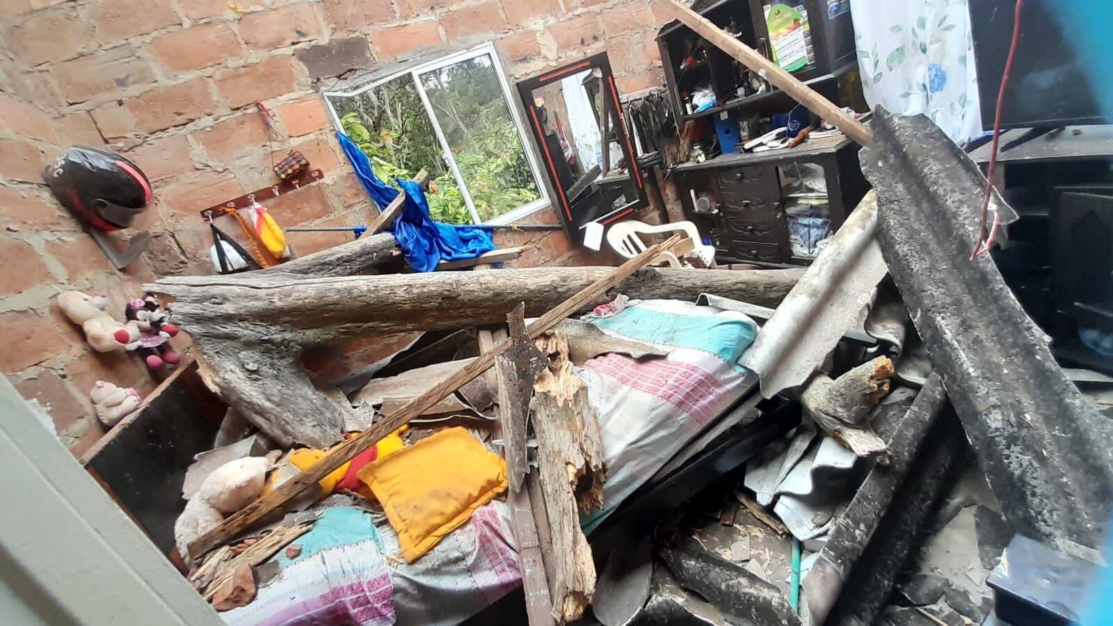 Ocurrió en el barrio Granjas de Julio Rincón, al sur de Bucaramanga.