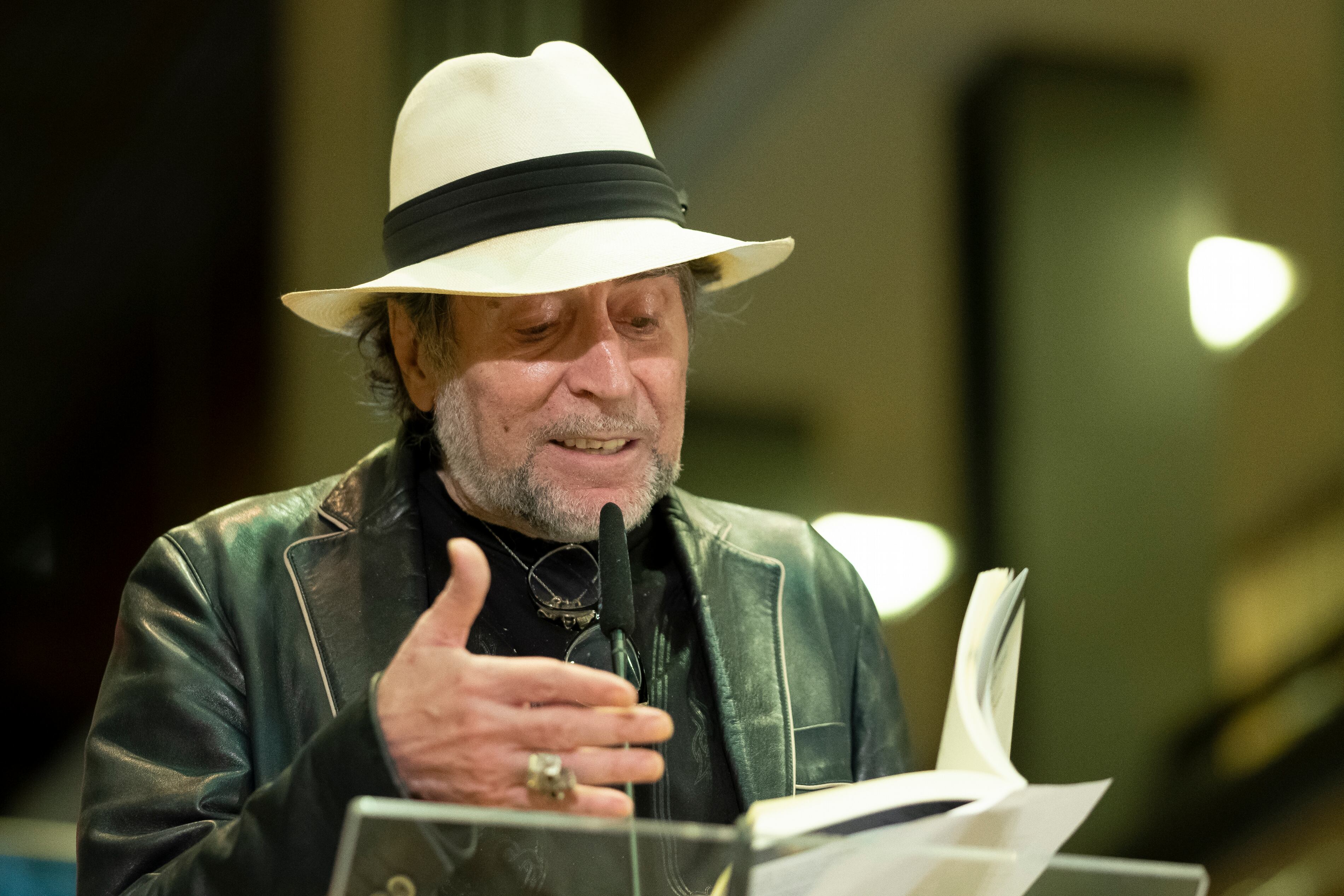 Joaquín Sabina. (Photo by Oscar Gonzalez/NurPhoto via Getty Images)