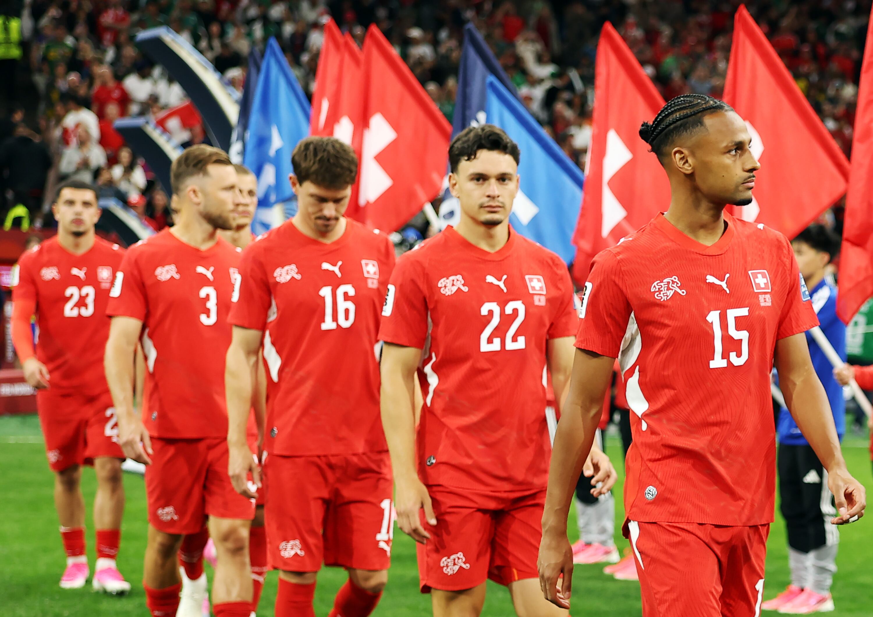 Suiza contra Argelia