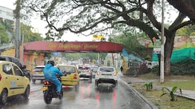 Fuertes lluvias se registran en Cali este lunes 30 de marzo