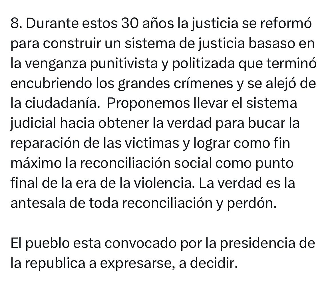 Mensaje presidente Gustavo Petro