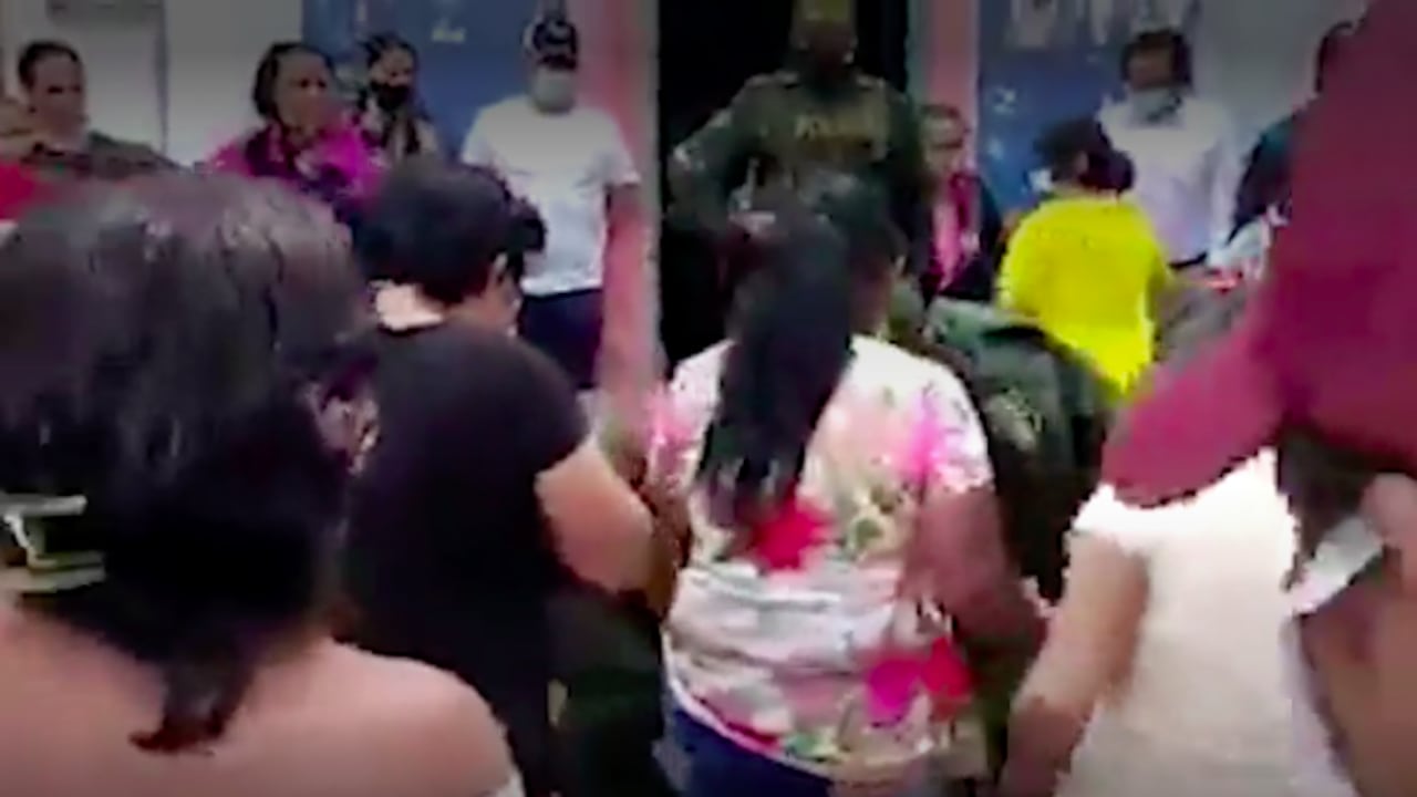 Abuela desalojada