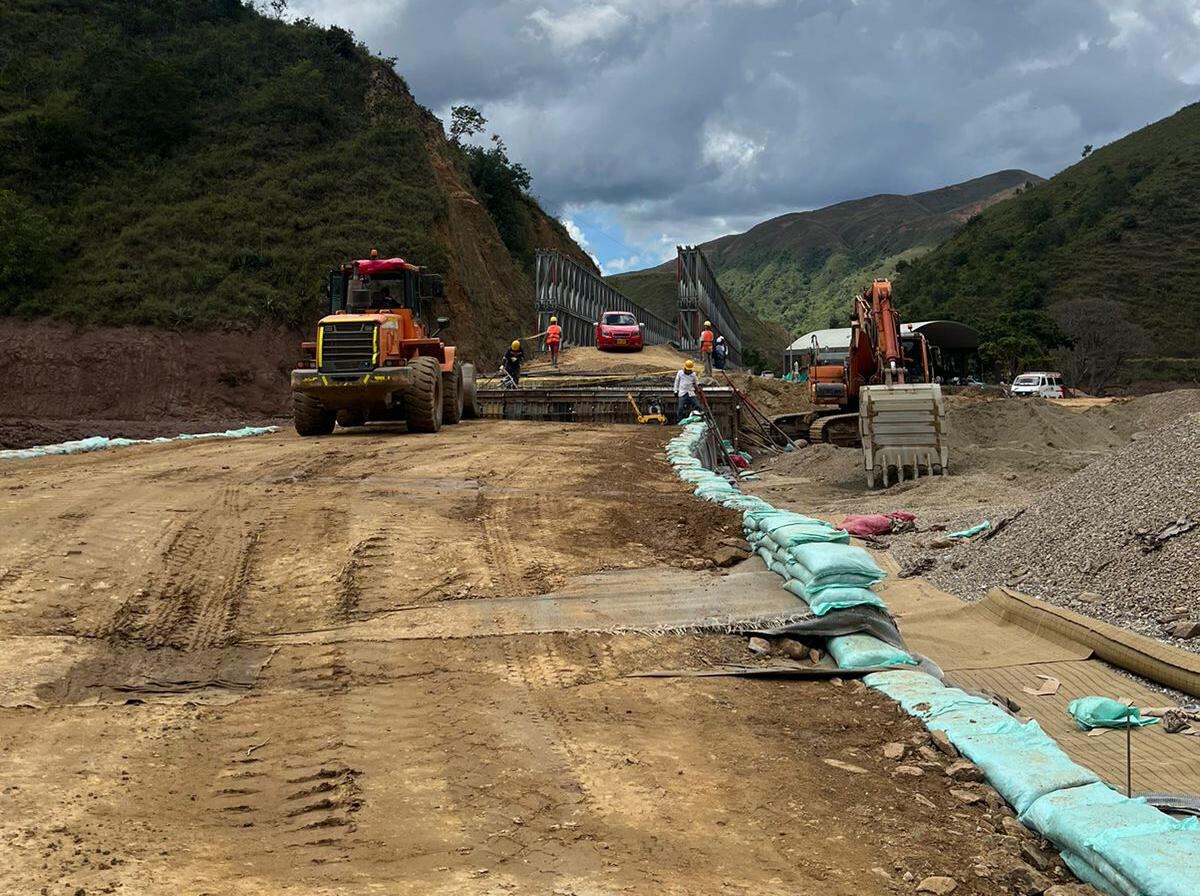 Así está la zona en El Tarrita.