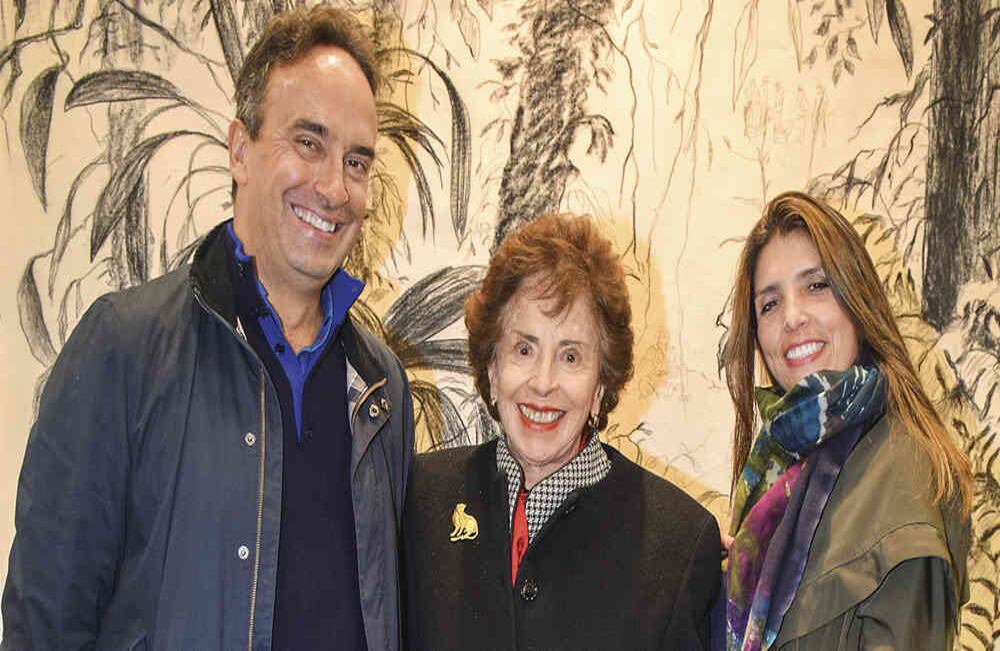 Juan Pablo Cavelier, Margarita Lozano y Natalia Valencia.