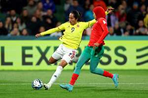 Mayra Ramírez con Colombia en el Mundial