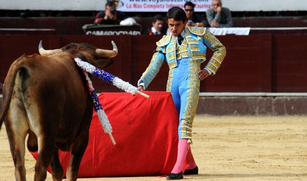 Juan de Castilla tiene 16 años y es de Medellín. Fue uno de los triunfadores de la temporada. Cortó una oreja el sábado 13 de agosto. 