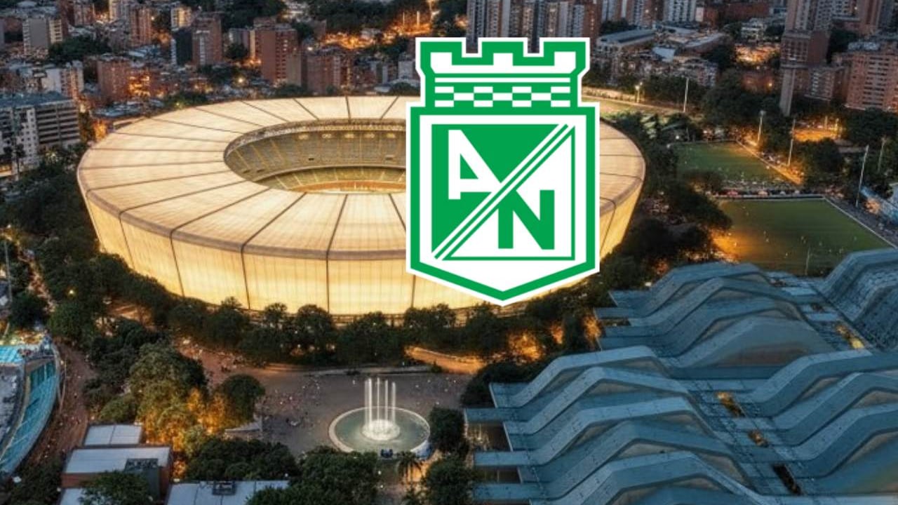 Diseño del nuevo Atanasio Girardot / Escudo Atlético Nacional.