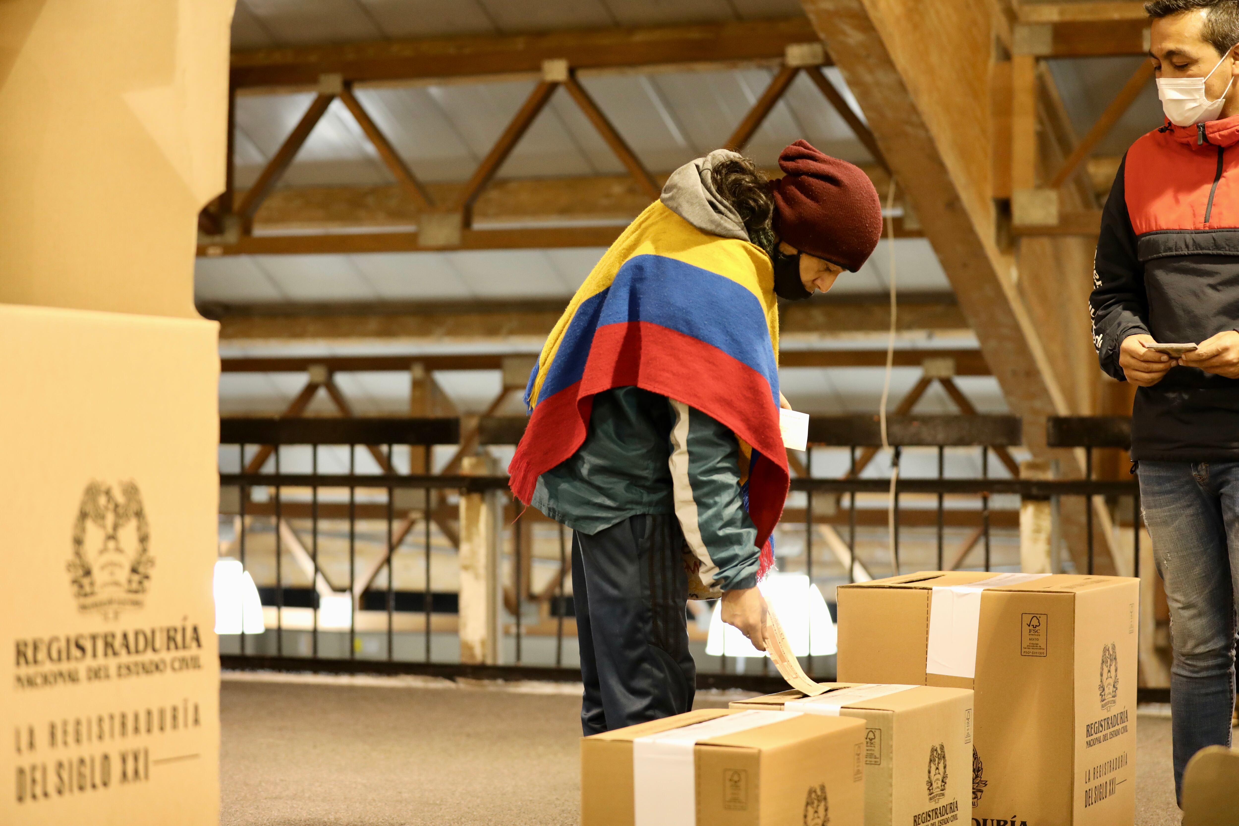 Votaciones ,elecciones marzo 13 2022
Bogota Corferias