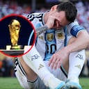 Lionel Messi tras la final ante España