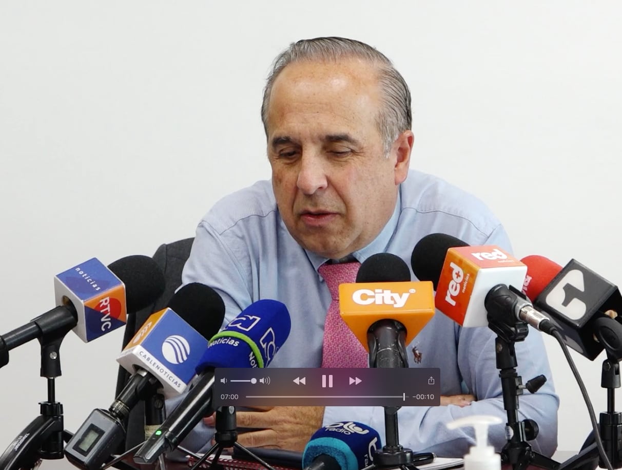 Guillermo Reyes, ministro de Transporte