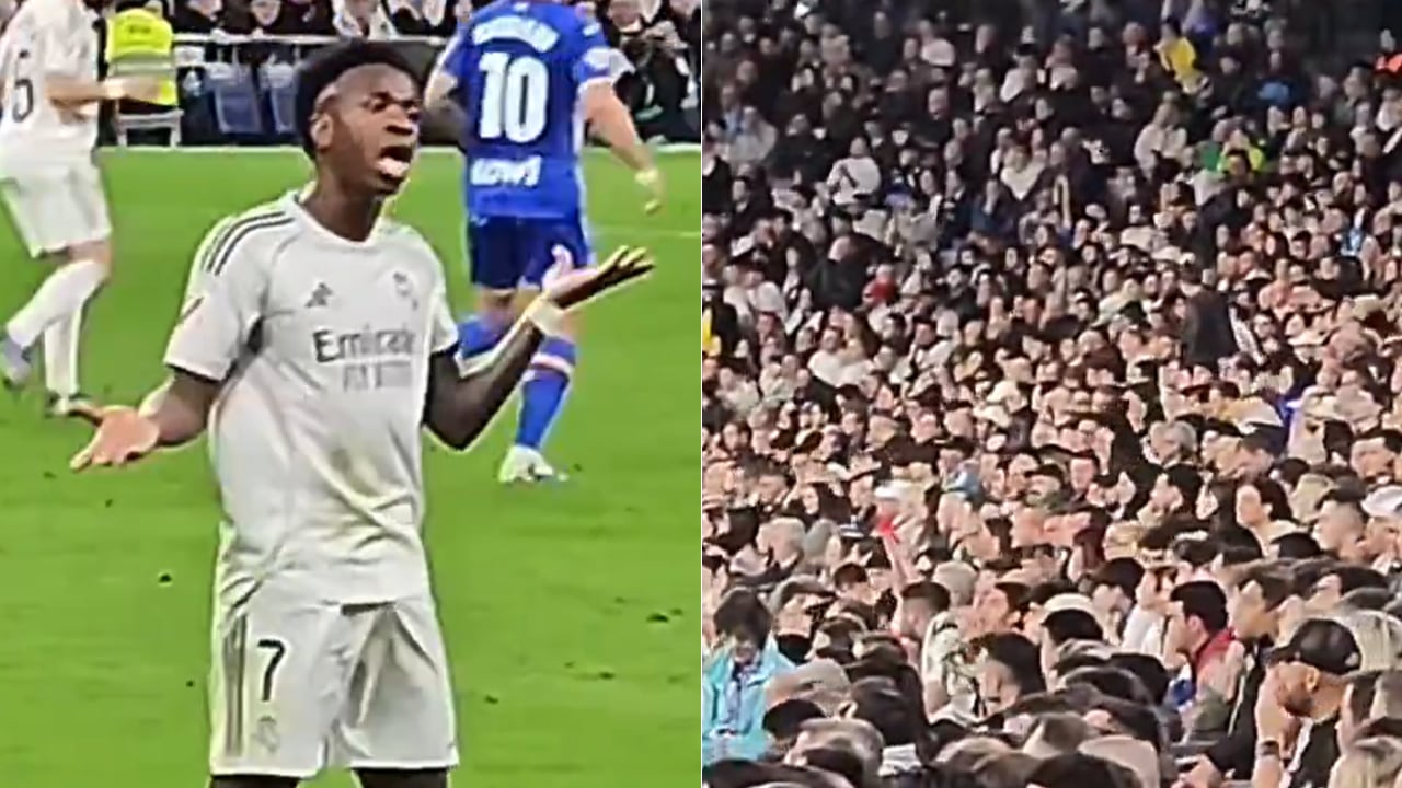 Vinícius Jr fue protagonista en la más reciente derrota del Real Madrid