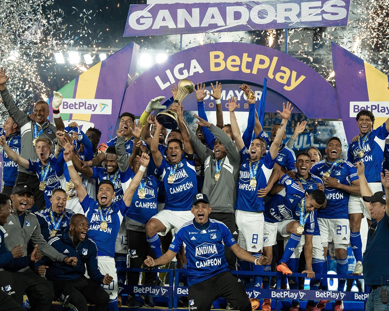 Millonarios alcanzó su decimosexta estrella.