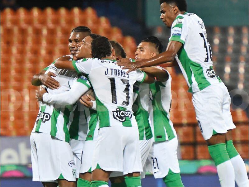 Los verdolagas llegaron a 22 puntos en la liga colombiana.