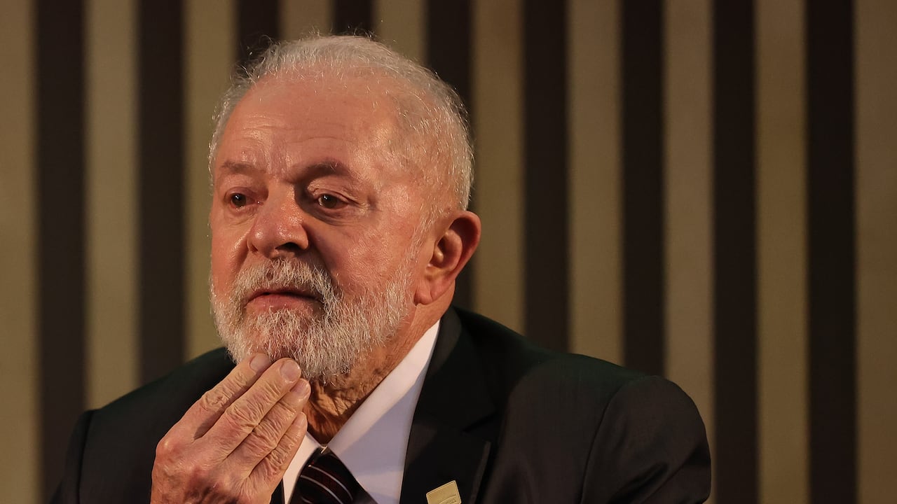 Luiz Inácio Lula da Silva, presidente de Brasil.