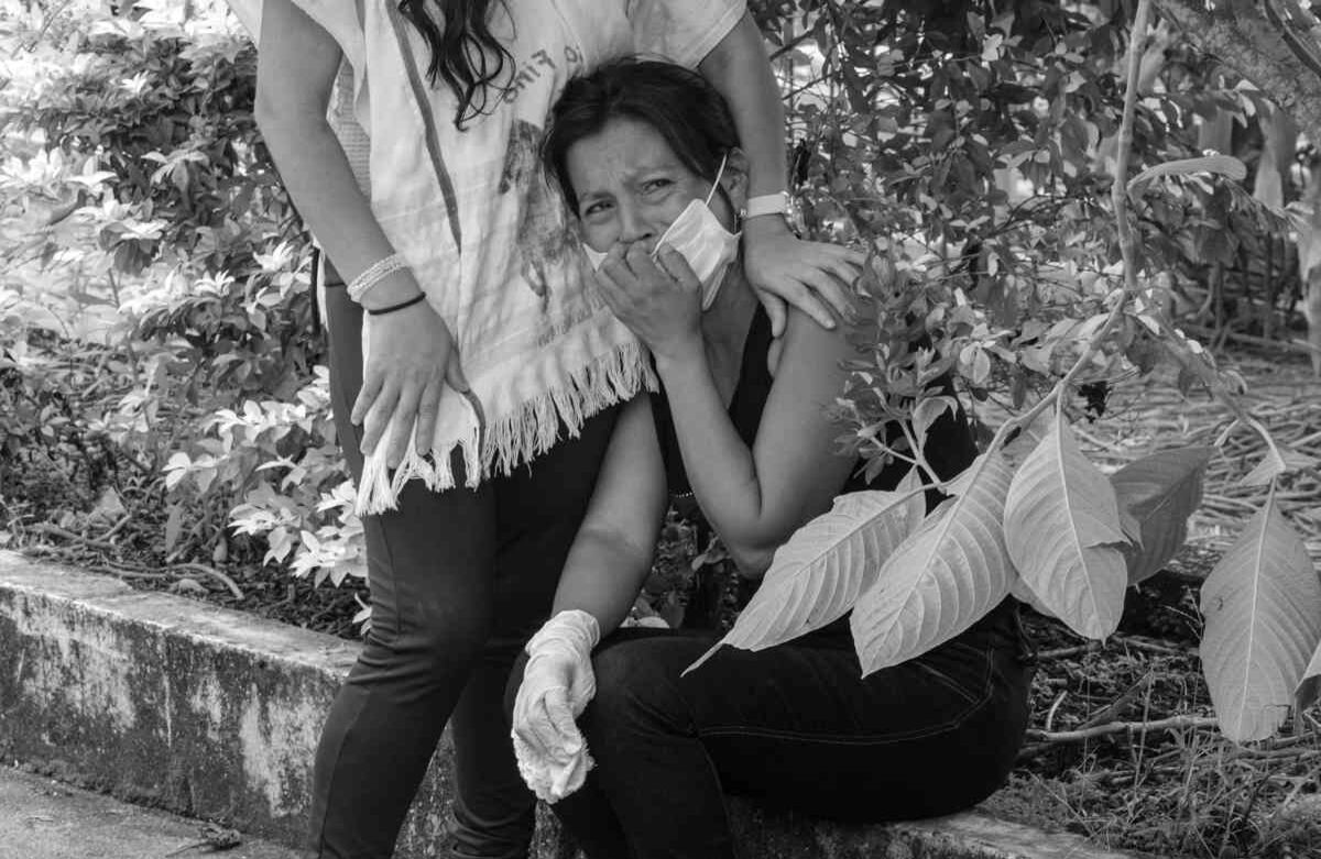 El dolor retratado. Foto: Carlos Julio Martínez / SEMANA