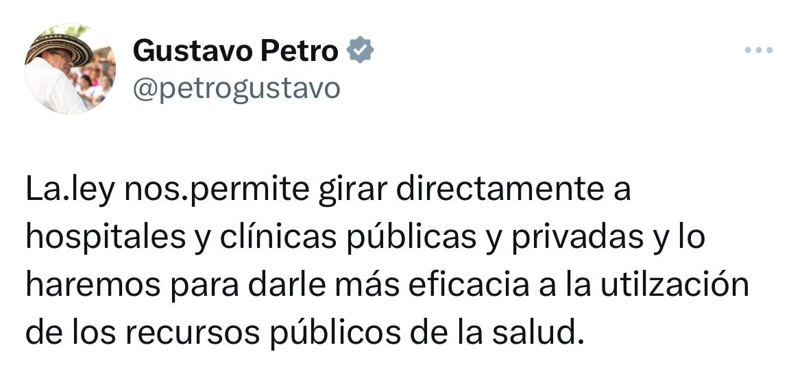 Mensaje presidente Gustavo Petro