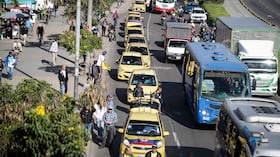 Paro Taxistas 23 de julio