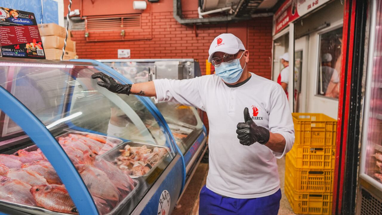 Comercialización de pescado en Bogotá de cara a la Semana Santa 2025
